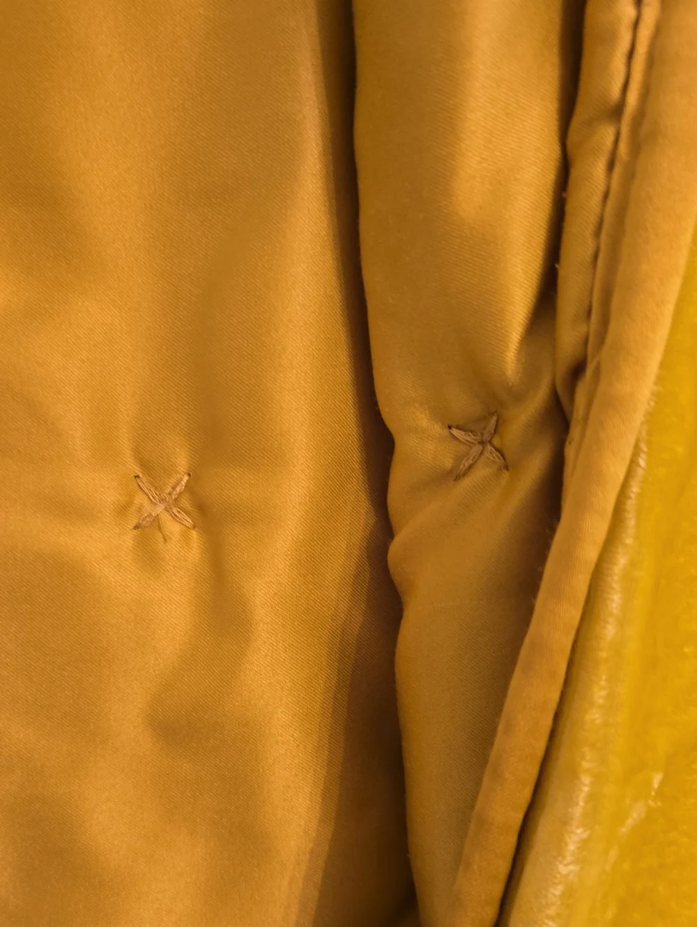 Opalhouse Velvet Stitch Quilt Citron Twin